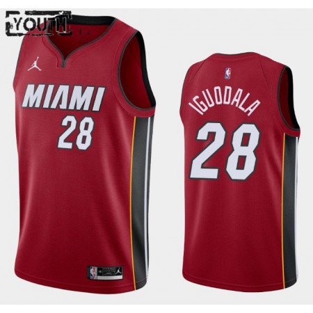 Camiseta Niños NBA Miami Heat Andre Iguodala 28 2020-21 Jordan Brand Statement Edition Swingman